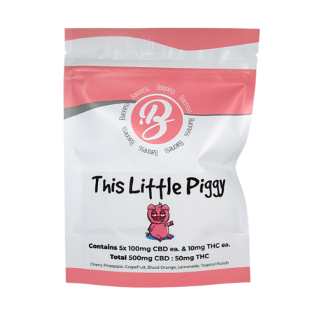 Baroness – This Little Piggy 100MG CBD + 10 MG THC