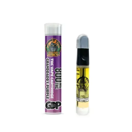 Golden Monkey Extract: Grand Daddy Purple Distillate Cartridge (1000MG)