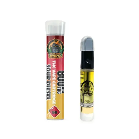 Golden Monkey Extract: Sour Diesel Distillate Cartridge (1000MG)