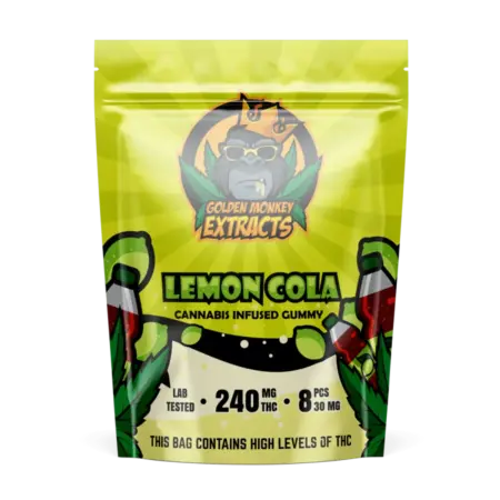 Golden Monkey Extracts: Lemon Cola Edible (240MG THC)