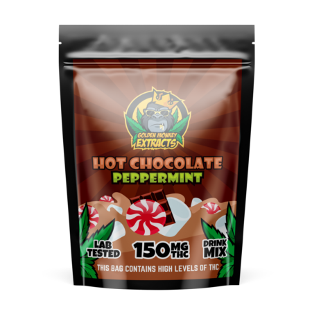 Golden Monkey Extracts: Hot Chocolate Peppermint Mix (150MG THC)