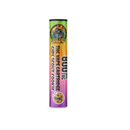 Golden Monkey Extract: Girl Scout Cookies Distillate Cartridge (1000MG)