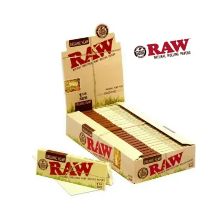 Raw Classic Organic rolling paper 1 1/4