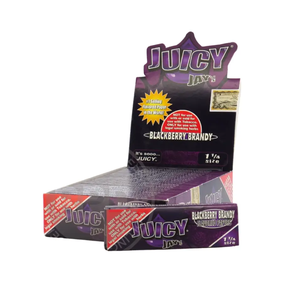 Juicy Jay’s Blackberry Brandy Flavored Rolling Papers