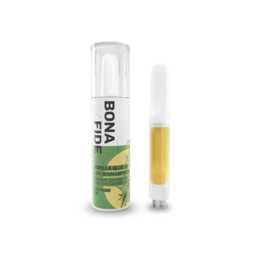 Bonafide – Gorilla Glue #4 Live Resin Cartridge