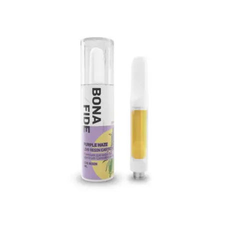 Bonafide – Purple Haze Live Resin Cartridge