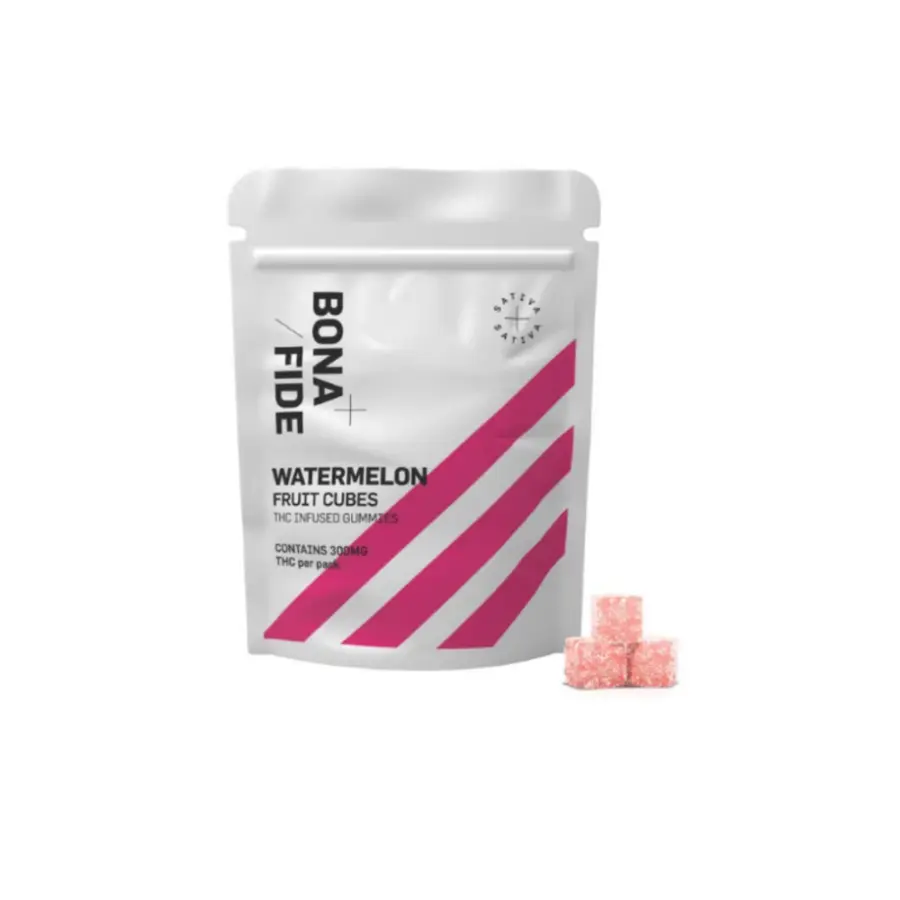 Bonafide – 300mg Watermelon Fruit Cubes (Sativa)