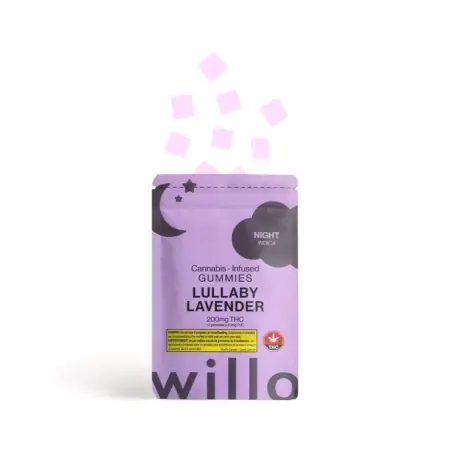 Willo - Lullaby Lavender (Night) Gummies 200mg THC