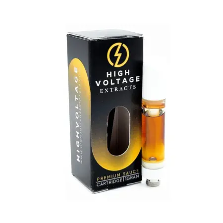 High Voltage Extracts PURE Sauce Cartridge – Lemon Cake