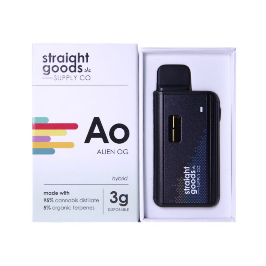 Straight Goods Supply Co. – Alien OG (3 Gram) Pen