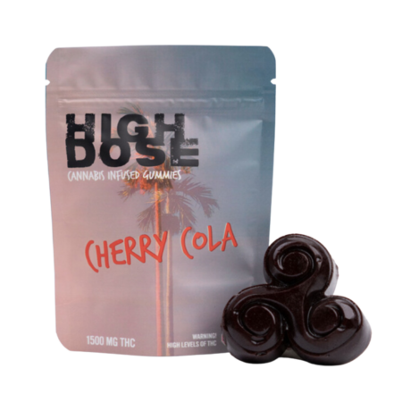 High Dose – Cherry Cola THC Gummies (1500mg)