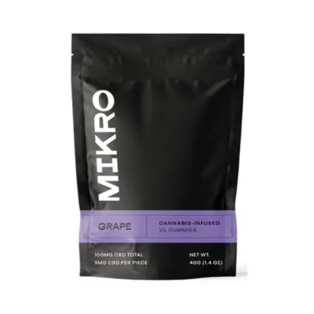 Mikro – Grape CBD Gummies 100mg