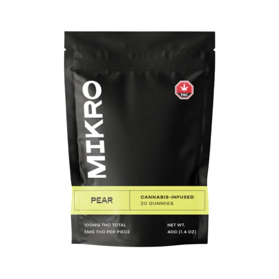 Mikro – Pear THC Gummies 100mg