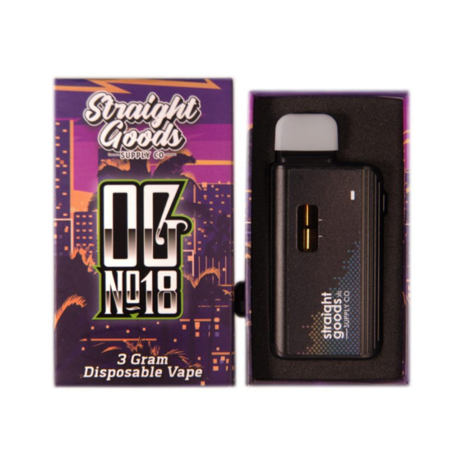 Straight Goods Supply Co. – OG No 18 (3 Gram) Pen