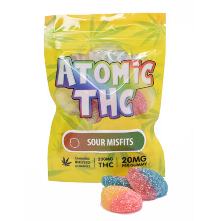 Atomic THC - Sour Misfits (200mg THC)