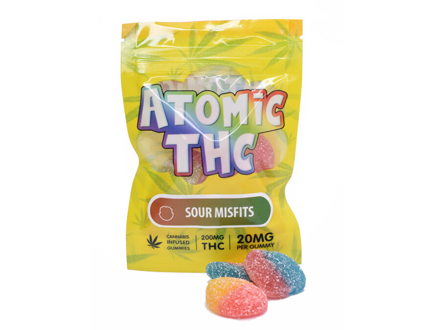 Atomic THC - Sour Misfits (200mg THC)