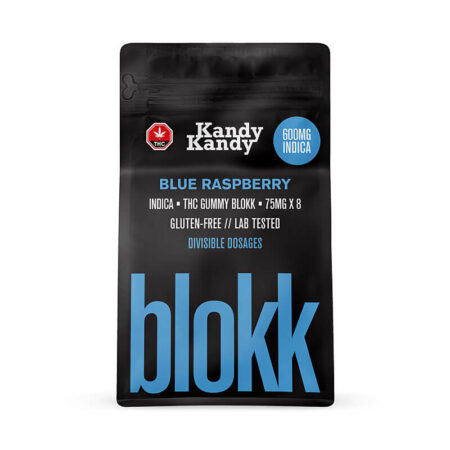 KandyKandy – Blue Raspberry INDICA BLOKK 600mg THC