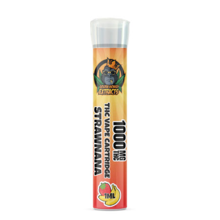 Golden Monkey Extract: Strawnana  Distillate Cartridge (1000MG)