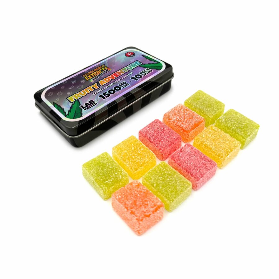 Golden Monkey Extracts: Fruity Adventure Edibles (1500MG THC)