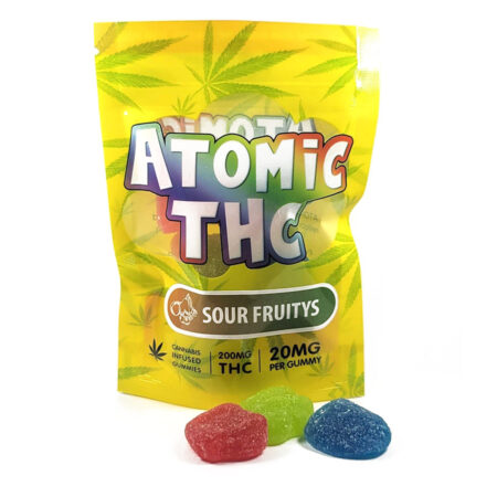 Atomic THC - Sour Fruity's (200mg THC)