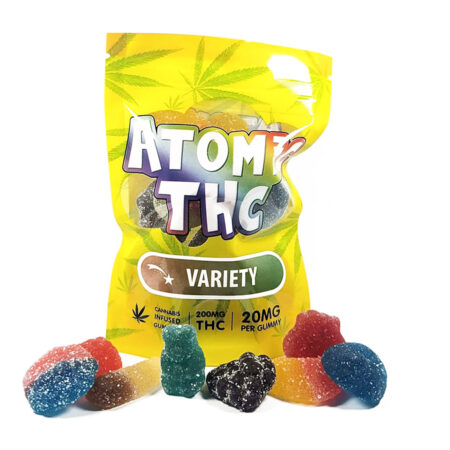 Atomic THC - Sour Variety Gummies (200mg THC)