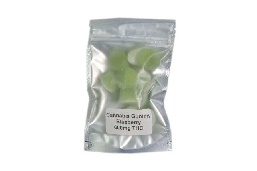 Infused Blueberry Gummy Edible 600mg