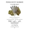 Pre-Rolled Joint - Permanent Marker AAAA King Size 10 Pack