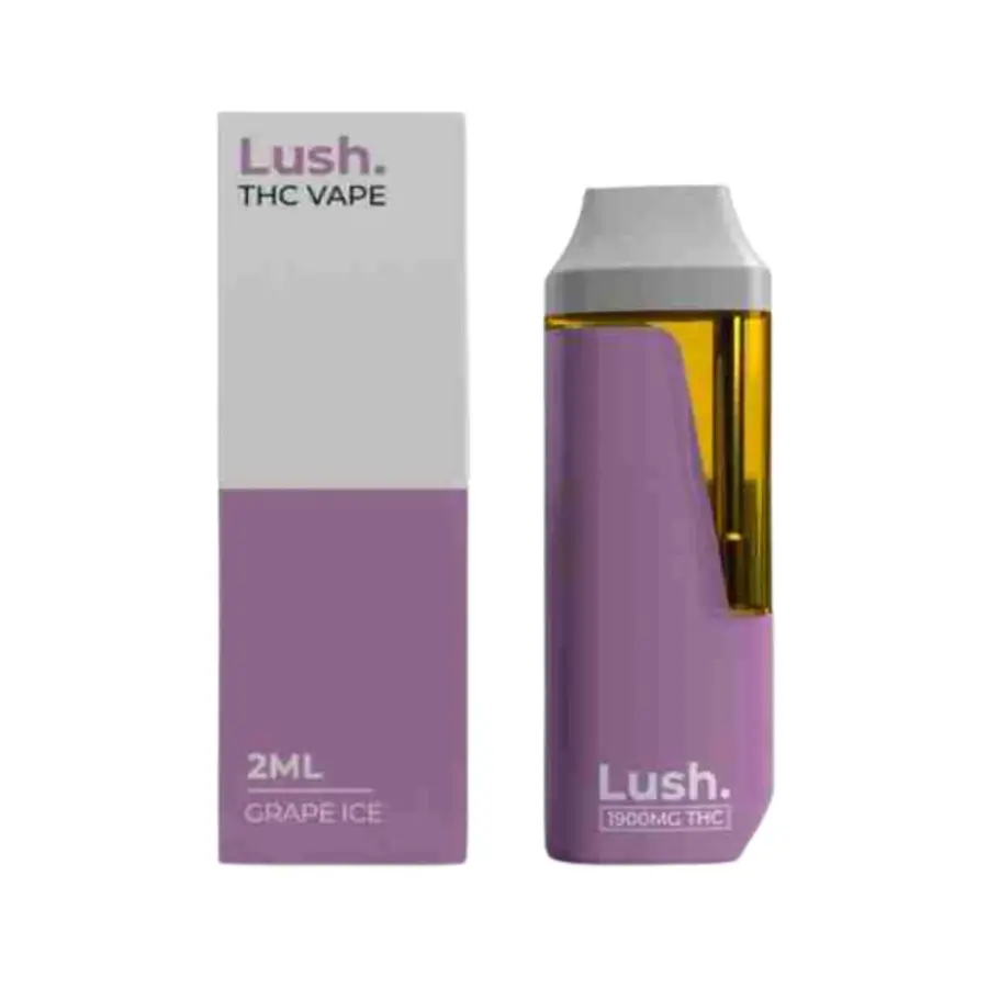 LUSH 2ML Disposable Vape – Grape Ice